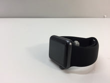 Load image into Gallery viewer, Apple Watch Series 3 38mm Space Gray Aluminium Case Black Sport Band MTF02LL/A
