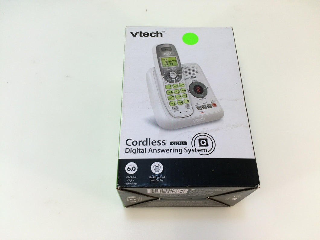 VTech CS6124 DECT 6.0 Cordless Phone with Answering System with Caller ID