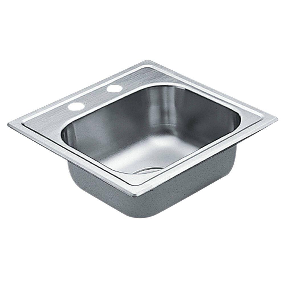 MOEN G2245622 2200 Series Drop-in Stainless Steel 15