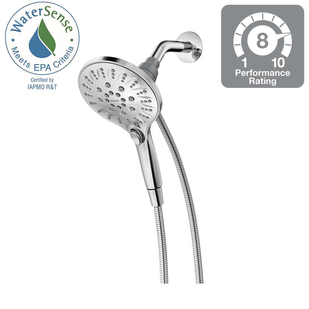 MOEN 26602 Attract 6-Spray 5.5 in. Hand Shower with Magnetix in Chrome