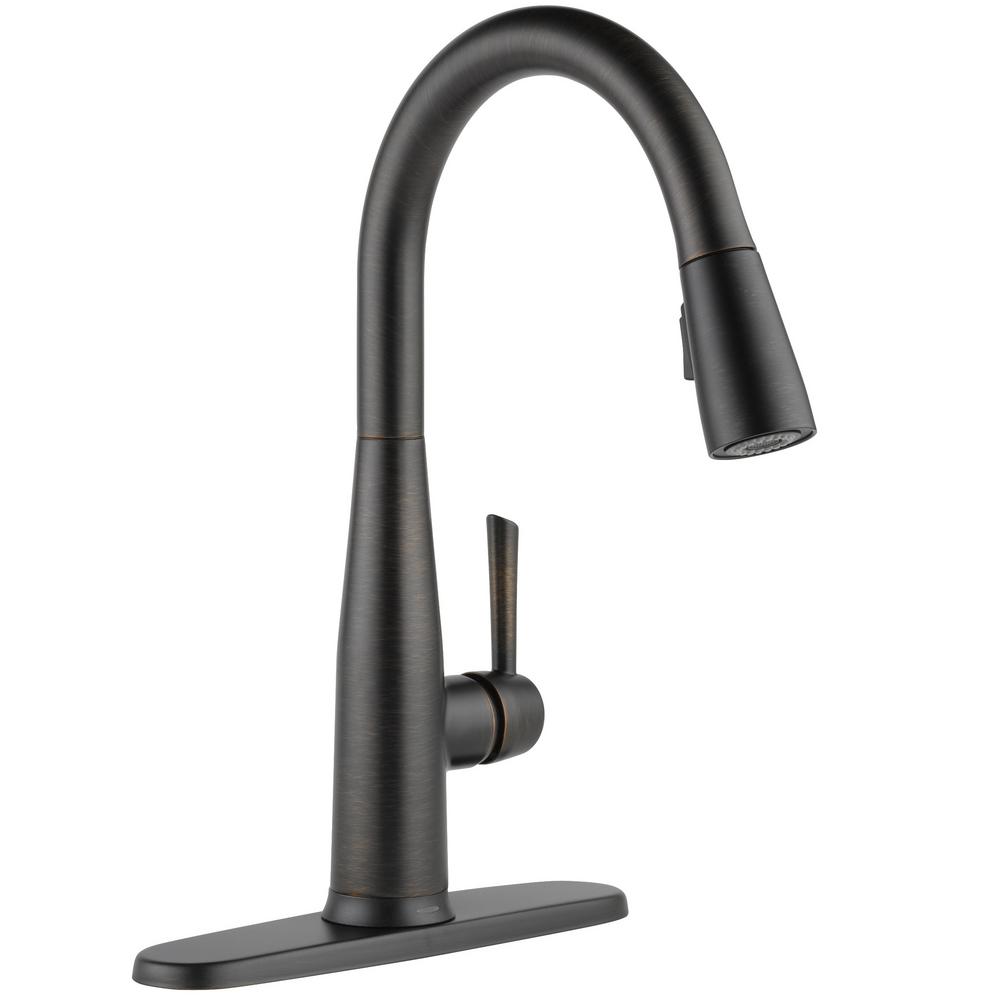 Delta 9113T-RB-DST Essa Touch2O Tech Sprayer Kitchen Faucet Venetian Bronze
