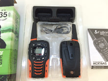 Load image into Gallery viewer, Cobra ACXT645 Waterproof Walkie Talkies x2 Radios
