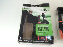 Load image into Gallery viewer, Cobra ACXT645 Waterproof Walkie Talkies x2 Radios
