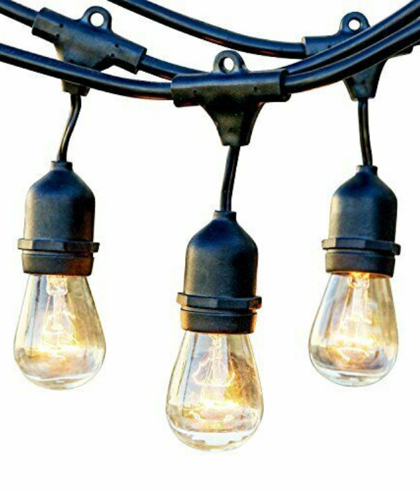 Newhouse Lighting 48ft 11-Watt Outdoor Weatherproof String Light CSTRINGINC18