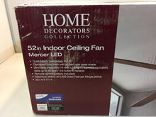 Load image into Gallery viewer, HDC 54728 Mercer 52&quot; LED Distressed Koa Ceiling Fan with Light Kit 1002227829
