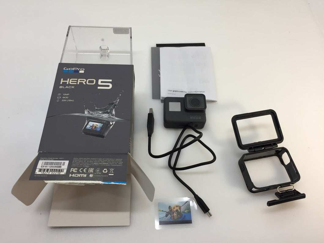GoPro HERO5 4K HD Touchscreen 12MP Waterproof Digital Action Camera CHDHX-502