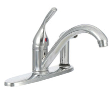 Load image into Gallery viewer, Delta 300-DST Classic 1-Handle Standard Kitchen Faucet Side Sprayer Chrome
