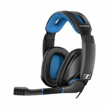 Load image into Gallery viewer, Sennheiser GSP 300 Closed Acoustic Gaming Headset Black Blue 507079, NOB
