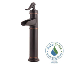 Load image into Gallery viewer, Pfister LF-M40-YP0Y Ashfield 1-Hole 1-Handle Vessel Bath Faucet Tuscan Bronze
