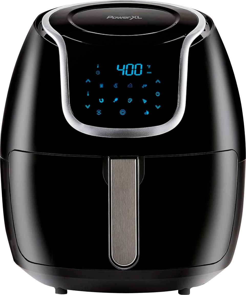PowerXL 5-qt Vortex Digital Hot Air Fryer - Black