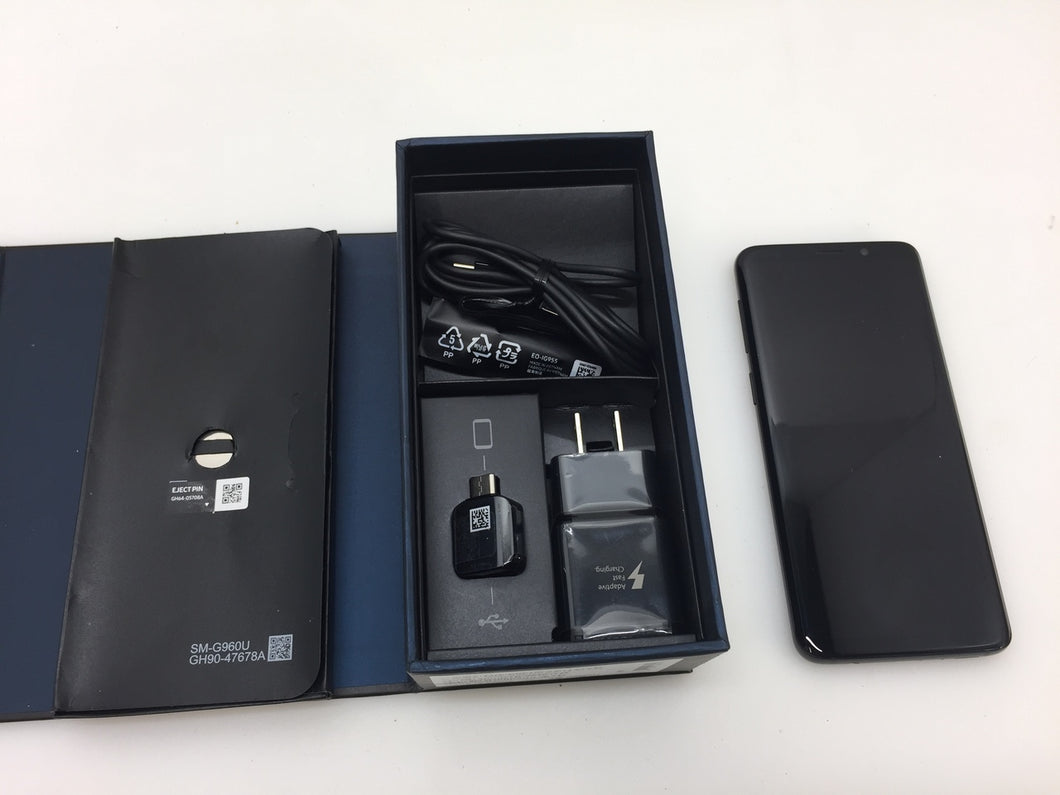 Samsung Galaxy S9 SM-G960U 64GB Midnight Black (Unlocked) Smartphone