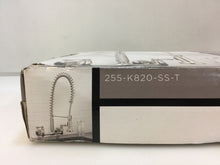 Load image into Gallery viewer, Tosca 255-K820-SS-T 2-Handle Wall-Mount Pull-Down Sprayer Kitchen Faucet in SS
