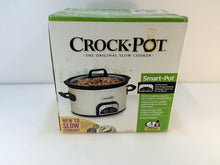 Load image into Gallery viewer, Crock-Pot SCCPVP400 Smart-Pot 4-Quart Digital Slow Cooker, White
