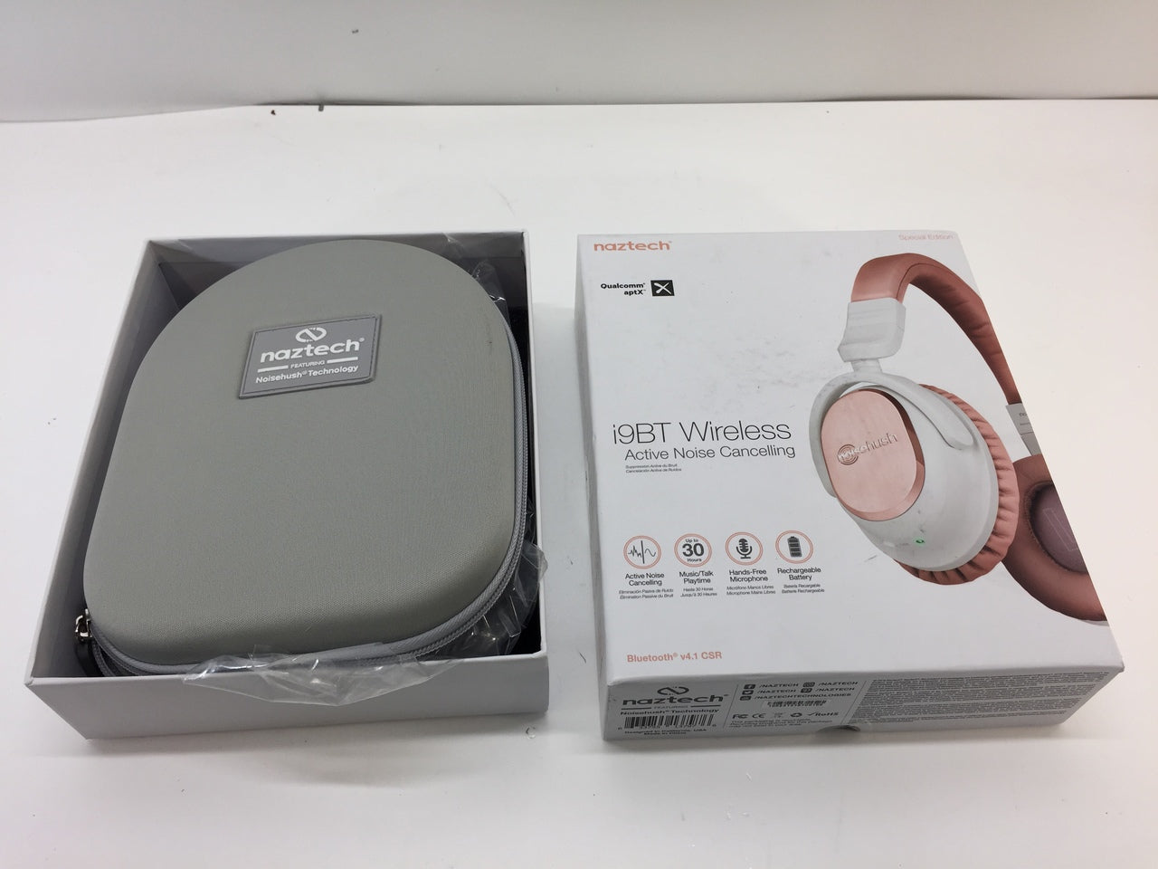 Naztech i9BT Wireless Bluetooth Active Noise Cancelling Over Ear