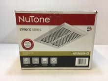 Load image into Gallery viewer, NuTone ARN80HD InVent Series Heavy Duty 80 CFM Ceiling Exhaust Bath Fan
