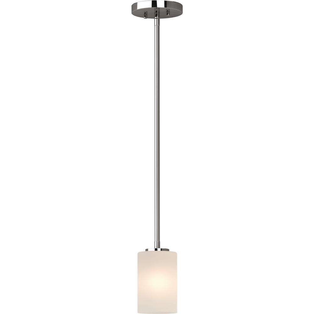 Volume Lighting Sharyn 1-Light Chrome Indoor Mini Pendant 4721-3