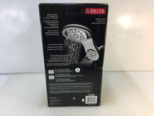 Load image into Gallery viewer, Delta 75599 HydroRain 5-Spray 6 in. 2-in-1 Fixed Shower Head in Chrome
