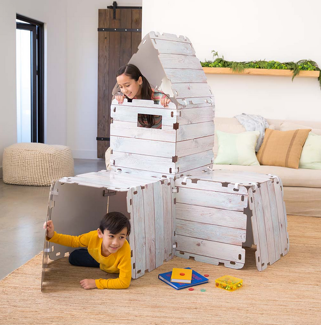 HearthSong 16-Panel Shiplap Fantasy Forts Kit - 733665