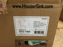 Load image into Gallery viewer, Houzer STS-1400-1 Eston Undermount Stainless Steel Single D Bowl Kitchen Sink
