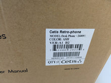Load image into Gallery viewer, Cetis Telematrix Retro Stylish Desk Model Telephone Ash 26009
