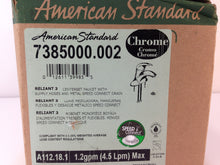 Load image into Gallery viewer, American Standard Reliant 3 1-Hole Handle Low Arc Bathroom Faucet 7385.000.002
