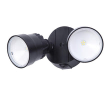 Load image into Gallery viewer, LUTEC P6221B 2-Light Black Outdoor Integrated LED Wall Mount Flood Light
