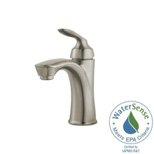 Load image into Gallery viewer, Pfister LG42-CB1K Avalon 1-Hole 1-Handle Bathroom Faucet in Brushed Nickel
