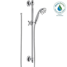 Load image into Gallery viewer, Delta 51308 3-Spray 2.0 GPM Hand Shower with Slide Bar in Chrome
