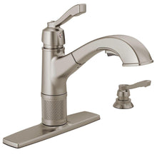 Load image into Gallery viewer, Delta 16935-SSSD-DST Allentown 1-Handle Pull-Out Sprayer Kitchen Faucet
