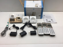 Load image into Gallery viewer, AT&amp;T EL52313 DECT 6.0 Cordless Phone 3 Handsets, NOB
