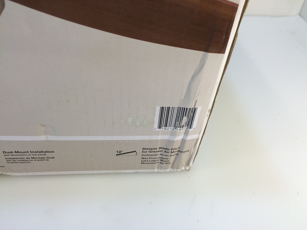 Hampton Bay 14922 Springview 52 in. Brushed Nickel Ceiling Fan 750809 ...