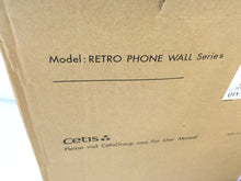 Load image into Gallery viewer, Cetis Telematrix 290091 Retro Wall Black Single Line Phone
