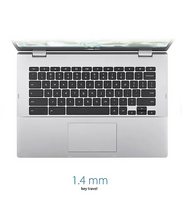 Load image into Gallery viewer, Asus Chromebook CX1 14in Celeron N3350 4GB 64GB eMMC Chrome OS CX1400CNA-DS44
