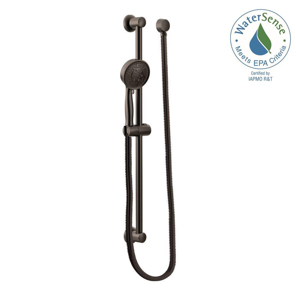 MOEN 3667EPORB 4-Spray Eco-Performance Handheld Hand Shower Oil Rubbed Bronze