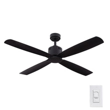 Load image into Gallery viewer, Home Decorators Kitteridge 52 in. Indoor Matte Black Ceiling Fan 34777-HBUB
