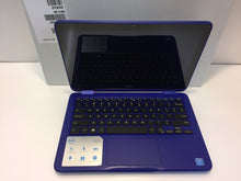 Load image into Gallery viewer, Dell Inspiron 11 3168 11.6&quot; Touch 2in1 laptop, Intel N3710 1.6G 4GB 500GB BLUE

