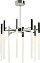 Load image into Gallery viewer, Kohler Components 8-Lights LED Polished Nickel Chandelier 23459-CHLED-SNL
