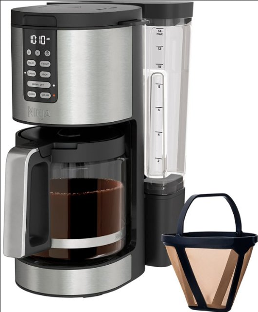 Ninja DCM201 Programmable XL 14-Cup Coffee Maker PRO - Stainless Steel