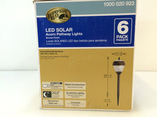 Load image into Gallery viewer, Hampton Bay CD0206-78HD Acorn 2Light Solar Pathway Light Set (6-Pk) 1000020923
