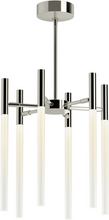 Load image into Gallery viewer, Kohler Components Integrated 6-Lights LED Polished Nickel Chandelier 23460-CHLED-SNL
