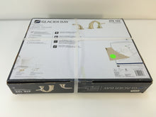 Load image into Gallery viewer, Glacier Bay FW0B4600PBV 8 in. 2-Handle Mid-Arc Bathroom Faucet in Polished Brass
