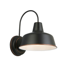 Load image into Gallery viewer, Design House Mason 1-Light Oil Rubbed Bronze Outdoor Wall Sconce 579375
