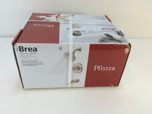 Load image into Gallery viewer, Pfister 8P8-WS2-BRSK Brea 1-Handle 3-Spray Tub and Shower Faucet Brused Nickel
