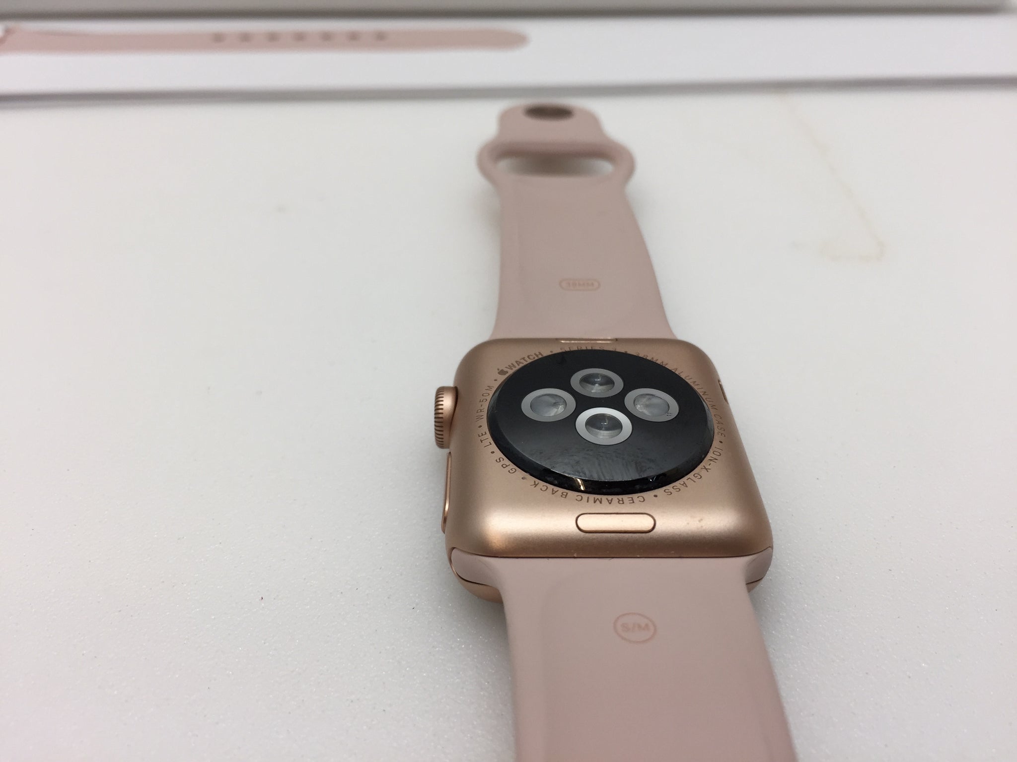 Apple watch series 3 rose gold used deals