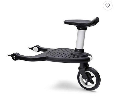 Bugaboo Comfort Wheeled Board Stroller Ride On Board with Detachable Seat