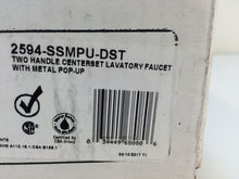 Load image into Gallery viewer, Delta 2594-SSMPU-DST Linden 4&quot; Centerset 2-Handle Bathroom Faucet
