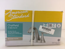 Load image into Gallery viewer, American Standard 7413201.295 Chatfield 4&quot; Centerset Bath Faucet Brushed Nickel
