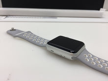 Load image into Gallery viewer, Apple Watch MNNQ2LL/A Nike+ 38mm Aluminum Case Flat Silver/White Sport Band

