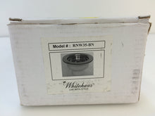 Load image into Gallery viewer, Whitehaus Collection RNW35-BN 3-1/2&quot; Basket Strainer in Brushed Nickel
