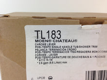 Load image into Gallery viewer, Moen TL183 Chateau Posi-Temp Shower Tub Trim Kit, Chrome
